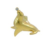 Tiffany & Co. Animal Seal Brooch Balancing Diamond Ball 18K Yellow Gold