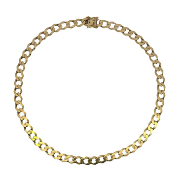 Tiffany & Co. Curb Link Twisted Necklace West Germany Made 18K Yellow Gold RARE