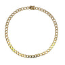 Tiffany & Co. Curb Link Twisted Necklace West Germany Made 18K Yellow Gold RARE