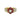 Van Cleef Ruby Diamond Cluster Flower Ring 18K Yellow Gold Size 5.25
