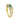 Vintage Emerald Diamond Band Baguette-cut 18K Yellow Gold Size 6.25 ~0.99ctw