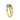 Vintage Emerald Diamond Band Baguette-cut 18K Yellow Gold Size 6.25 ~0.99ctw