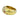 Vintage 18K Puffy Band Ring French Colored Gemstones Yellow Gold