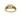 Bulgari Carre 18K Ring Aquamarine Tourmaline Diamond Vintage 18K Yellow Gold