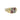 Bulgari Carre 18K Ring Aquamarine Tourmaline Diamond Vintage 18K Yellow Gold