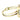 Victorian Essex Crystal Ring Reverse Painted Terrier Dog 14K Yellow Gold Size 6