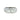 Vintage 18K Emerald Cut Diamond Italian White Gold Ring Size 7