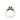 Victorian Emerald Engagement Ring 2.22ct Columbian F1 GIA Ring 14K