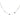 Cartier 18K Love Necklace White Gold Screw Station Motif 15"