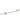 Cartier 18K Love Necklace White Gold Screw Station Motif 15"