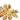 Buccellati 18K Leaf Brooch Vintage Yellow Gold
