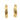 Tiffany & Co. 18K Paloma Picasso Melody Hoop Earrings Yellow Gold