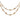 French Art Nouveau Fancy Chain Link Necklace 34 Inches in 18 Karat Yellow Gold