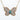 Vintage Hammerman Brothers Butterfly Necklace with Turquoise, Diamonds & Figaro