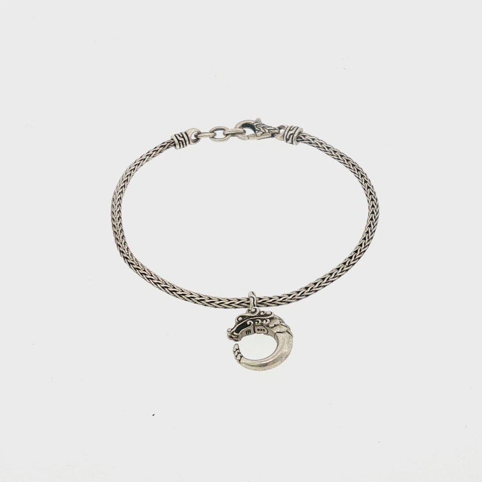 John Hardy Legends Naga Dragon Bracelet Sterling Silver