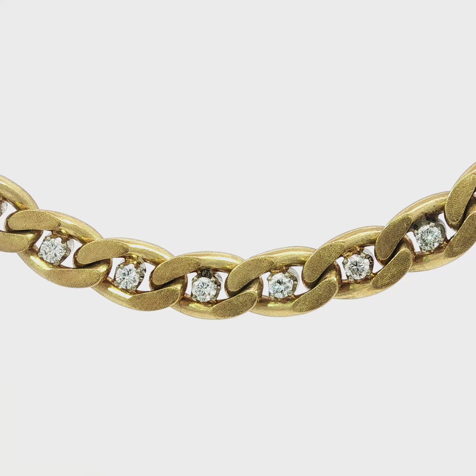 Bulgari 18K Diamond Necklace and Convertible Bracelets Yellow Gold ~4.0ctw