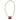 Aldo Cipullo Square Rhodonite Cabochon 18K Yellow Gold Necklace 1970