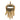 Aldo Cipullo Articulated Hand Pendant 18K Yellow Gold 1970