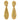 Seaman Schepps Lightship Drop Earrings in 18K Yellow Gold