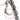 Cartier Reflection de Cartier Diamond Drop Earrings 18K White Gold