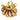 French Made Contemporary 18 Karat Brooch With .9 Carats Brilliant Cut Diamonds