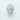 18 Karat White Gold Diamond Dome Ring 3.32 Carats