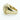 David Yurman Cushion Cut Rutilated Quartz and Diamond 18 Karat Yellow Gold Ring