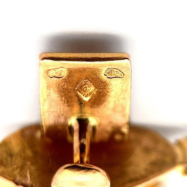 C. 1950 French Curb Link Bracelet in 18 Karat Yellow Gold