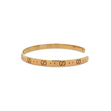 Gucci Icon Bracelet Cuff in 18 Karat Yellow Gold