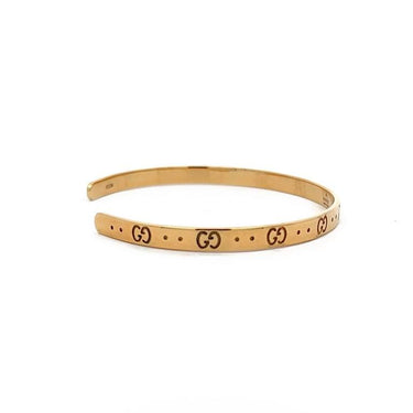 Gucci Icon Bracelet Cuff in 18 Karat Yellow Gold