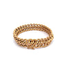 C. 1950 French Curb Link Bracelet in 18 Karat Yellow Gold