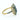 Victorian Platinum and 14 Karat Gold Aquamarine Ring with Diamonds
