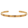 Gucci Icon Bracelet Cuff in 18 Karat Yellow Gold