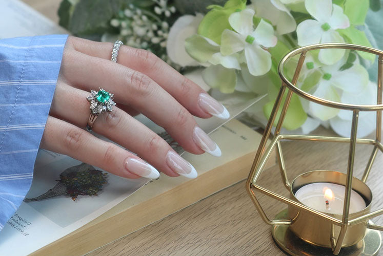 Fine jewelry shown in a private consultation setting
